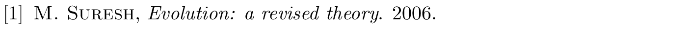 BibTeX example: unpublished citation style siam